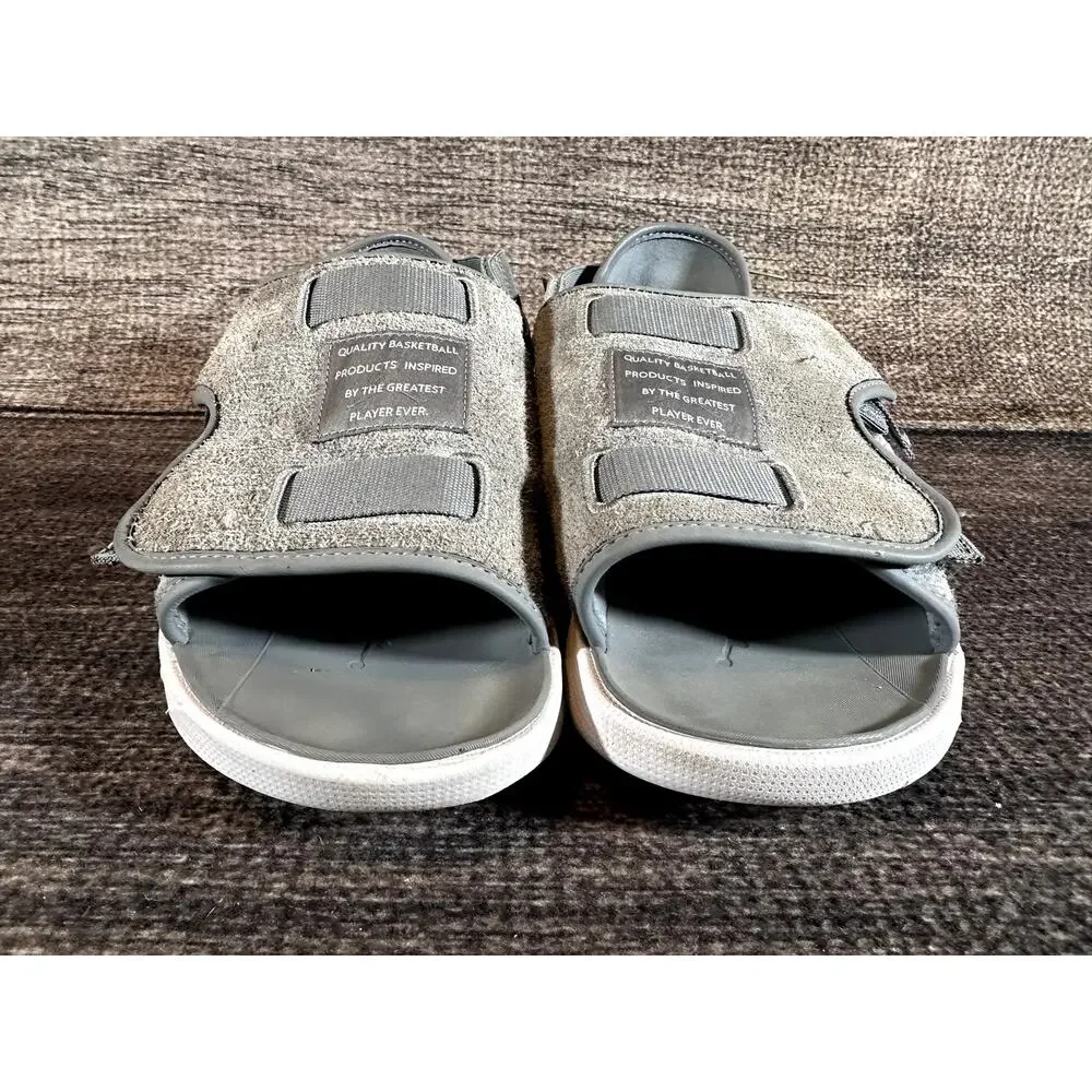 Nike Jordan LS Slides Casual Sandal Winter Gray White DJ9857-002